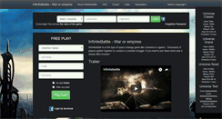 Desktop Screenshot of infinitebattle.com